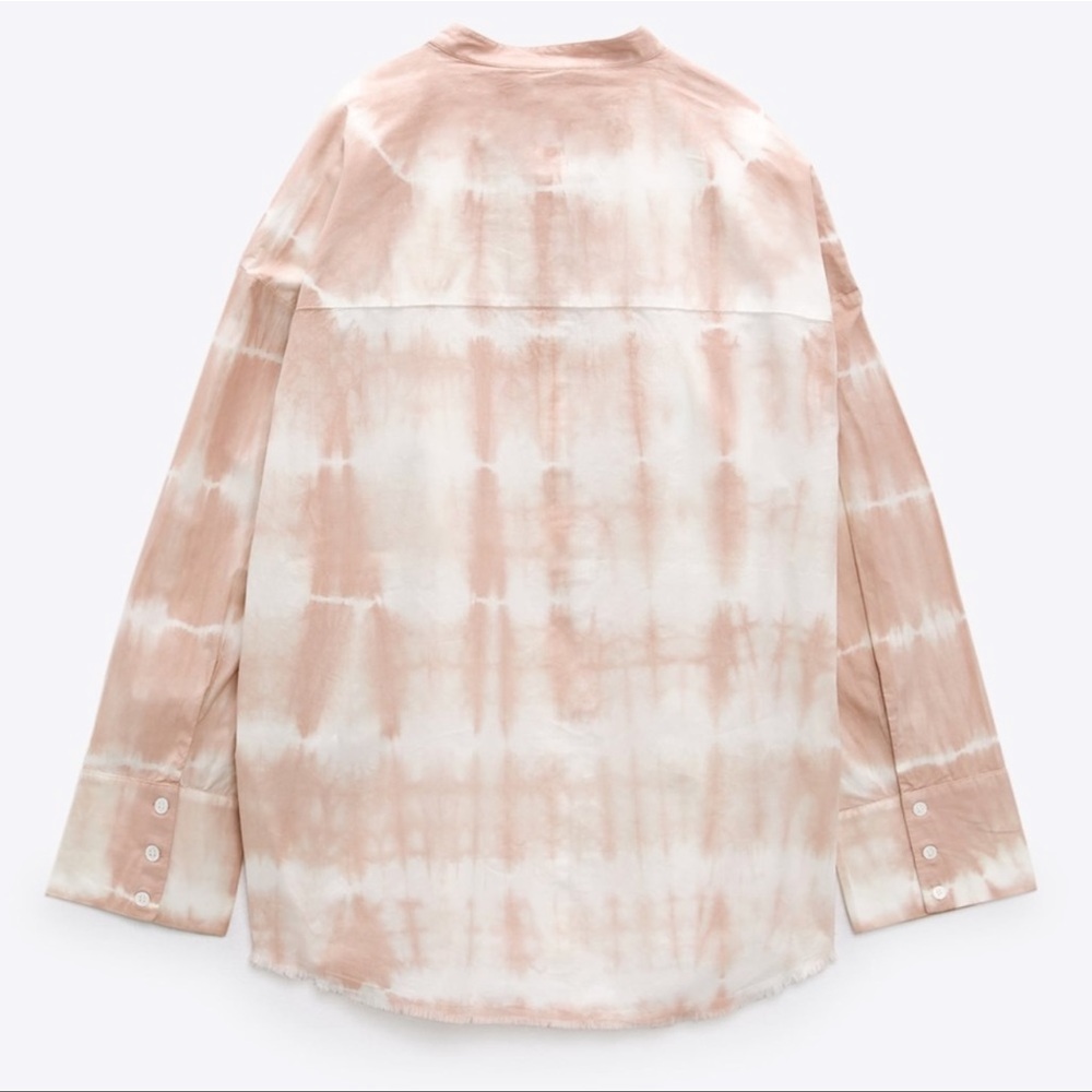 βSOLDβπ₯°π₯°ZARA Tie Bye Button Down Shirtπ₯°π₯° - Picture 4 of 12